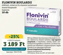 Mosoly patikák Flonivin boulardii ajánlat