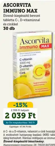 Mosoly patikák Ascorvita immuno max ajánlat