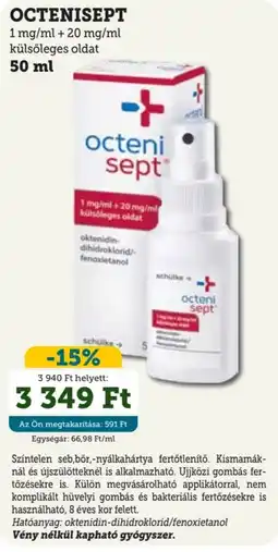 Mosoly patikák Octenisept ajánlat