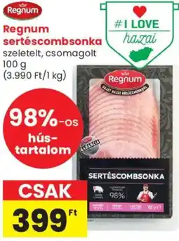 Spar Market Regnum sertéscombsonka ajánlat