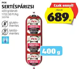 ALDI Pick sertéspárizsi ajánlat