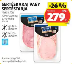 ALDI Sertéskaraj vagy sertéstarja ajánlat
