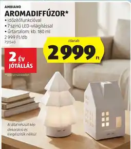 ALDI Ambiano aromadiffúzor ajánlat