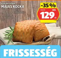 ALDI Májas kocka ajánlat