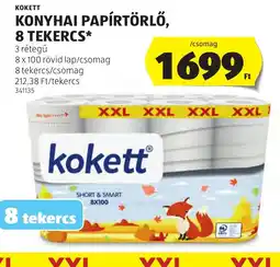ALDI kokett konyhai papírtörlő ajánlat