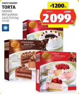 ALDI Finest Bakery torta ajánlat