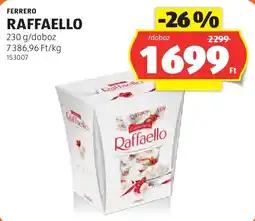 ALDI Ferrero raffaello ajánlat