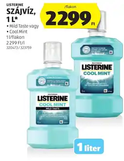ALDI Listerine szájvíz ajánlat