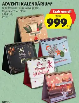 ALDI Mattel adventi kalendárium ajánlat