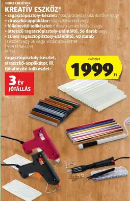 ALDI Home Creation kreatív eszköz ajánlat