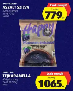 ALDI Happy Harvest aszalt szilva ajánlat