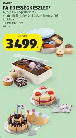 ALDI ToyLino fa édességkészlet ajánlat