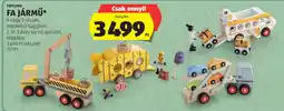 ALDI ToyLino fa jármű ajánlat