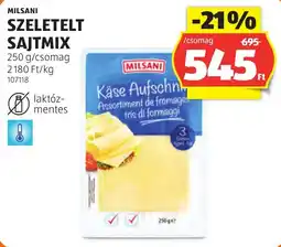 ALDI Milsani sajtmix ajánlat