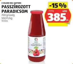 ALDI I colori del sapore passzírozott paradicsom ajánlat