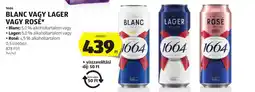 ALDI 1664 blanc vagy lager vagy rosé ajánlat