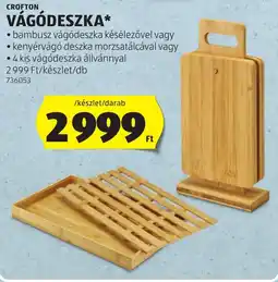 ALDI Crofton vágódeszka ajánlat