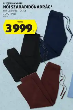 ALDI Up2fashion women női szabadidőnadrág ajánlat