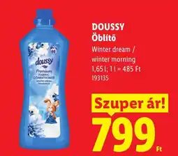 Lidl Doussy öblítő ajánlat