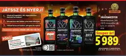 Lidl Jägermeister ajánlat