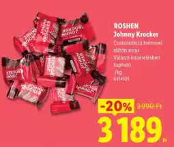 Lidl Roshen johnny krocker ajánlat