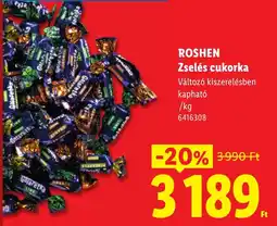 Lidl Roshen zselés cukorka ajánlat