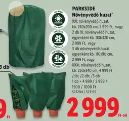 Lidl Parkside növényvédő huzat ajánlat