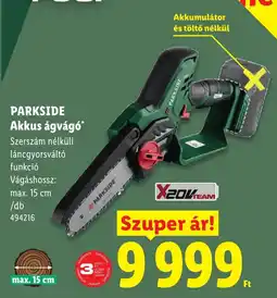 Lidl Parkside akkus ágvágó ajánlat