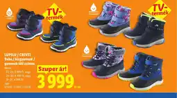 Lidl Lupilu / Crivit baba / kisgyermek / gyermekek téli csizma ajánlat