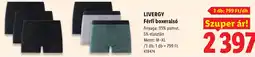 Lidl Livergy férfi boxeralsó ajánlat