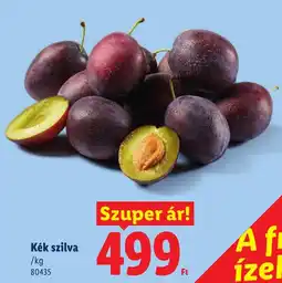 Lidl Kék szilva ajánlat