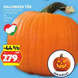 ALDI Halloween tők ajánlat