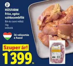 Lidl Húsfarm csirkecombfilé ajánlat