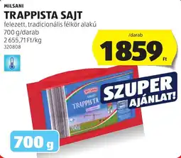 ALDI Milsani trappista sajt ajánlat