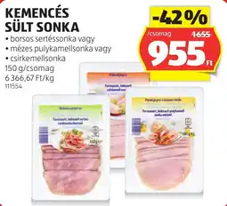ALDI Kemencés sült sonka ajánlat