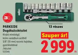Lidl Parkside dugókulcskészlet ajánlat