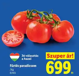 Lidl Fürtös paradicsom ajánlat