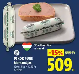 Lidl Pikok pure marhamajas ajánlat