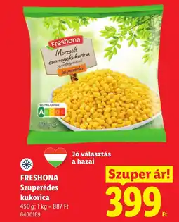 Lidl Freshona szuperédes kukorica ajánlat