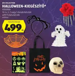 ALDI Jes collection halloween-kiegészítő ajánlat
