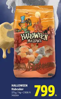 Lidl Halloween habcukor ajánlat