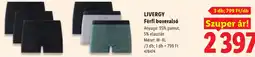 Lidl Livergy férfi boxeralsó ajánlat
