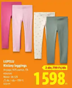 Lidl Lupilu kislány leggings ajánlat