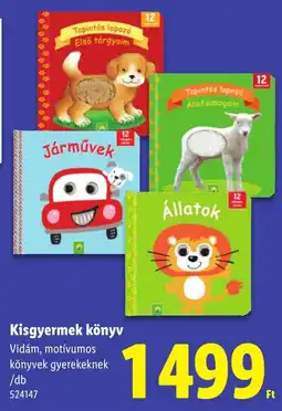 Lidl Kisgyermek könyv ajánlat