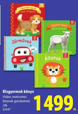 Lidl Kisgyermek könyv ajánlat