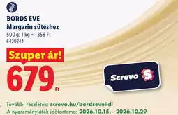 Lidl Screvo margarin sütéshez ajánlat