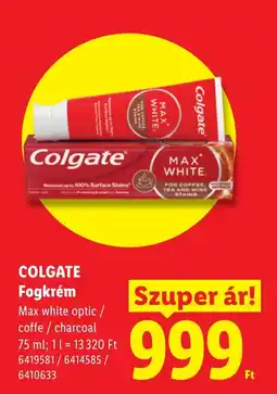 Lidl Colgate fogkrém ajánlat