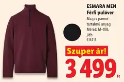 Lidl Esmara men férfi pulóver ajánlat