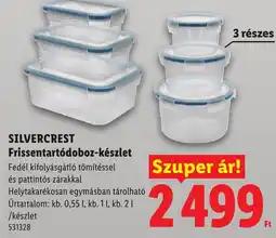 Lidl Silvercrest frissentartódoboz-készlet ajánlat