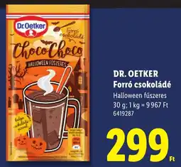 Lidl Dr. Oetker forró csokoládé ajánlat